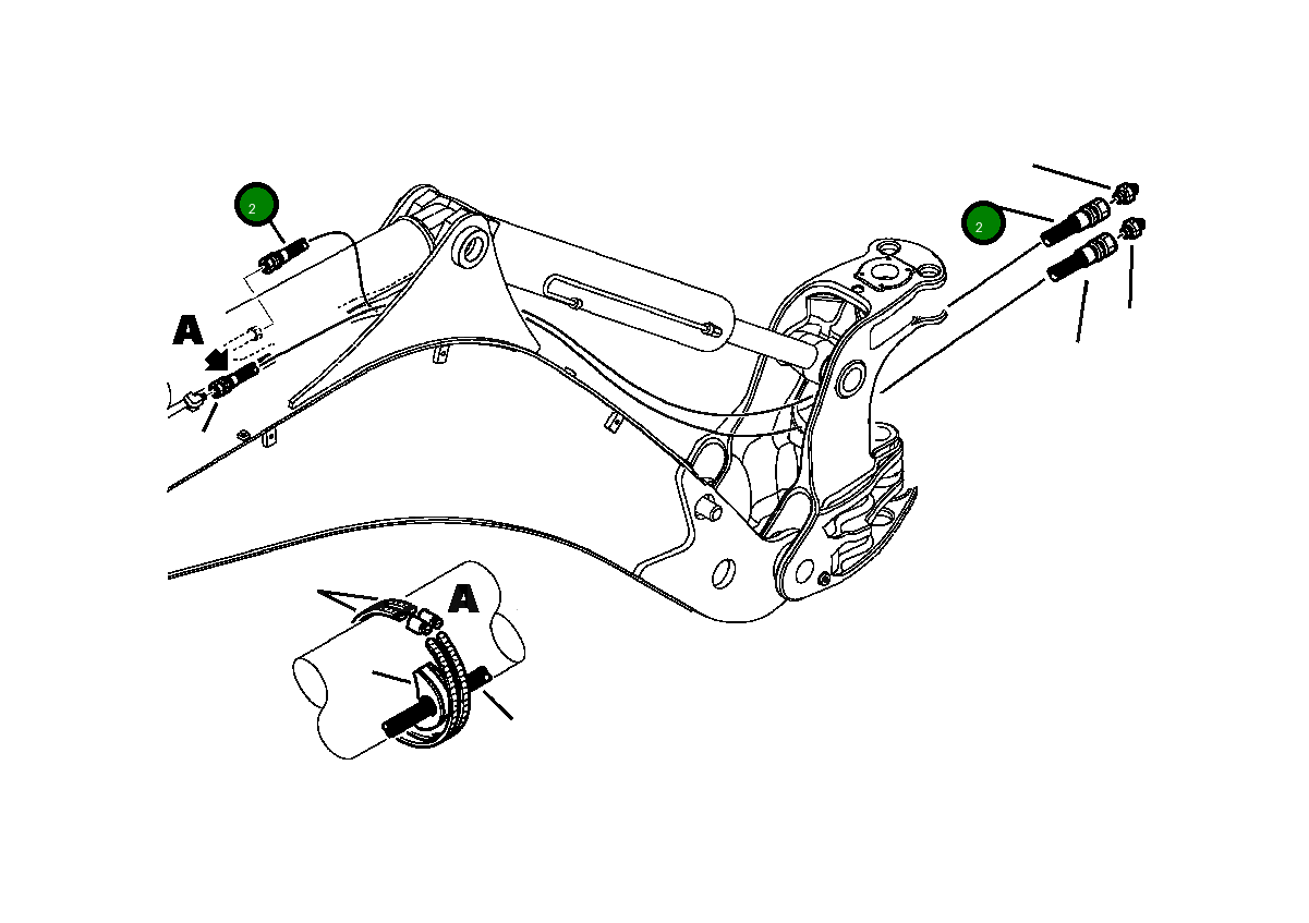 Шланг 42N-62-15220 Komatsu