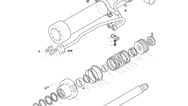 Втулка 00B137-0 Komatsu