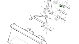 Втулка 500211039 Komatsu