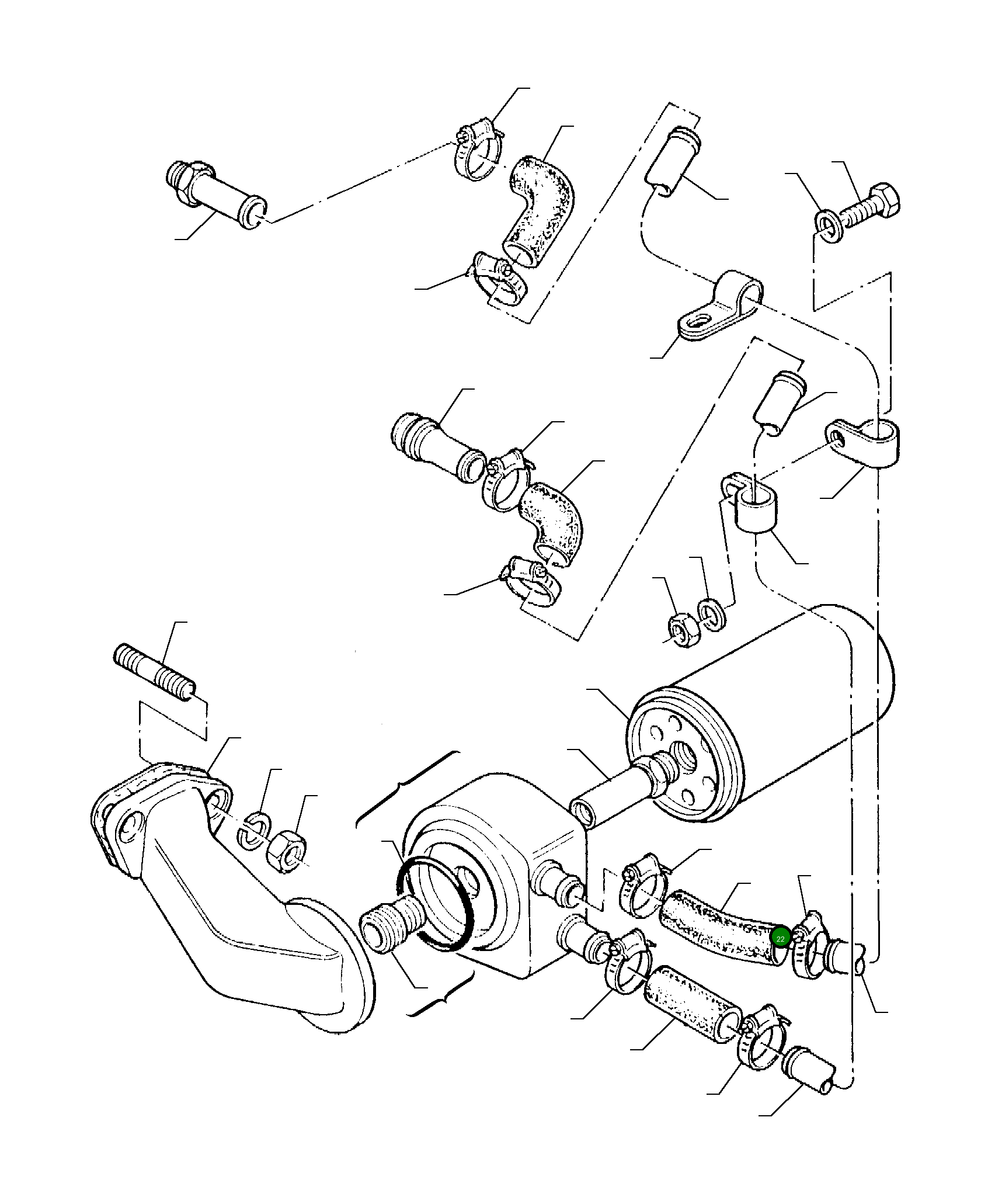 Шланг P3482H005 Komatsu