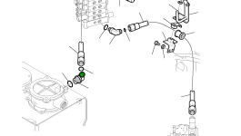 Шланг 21W-09-R2140 Komatsu