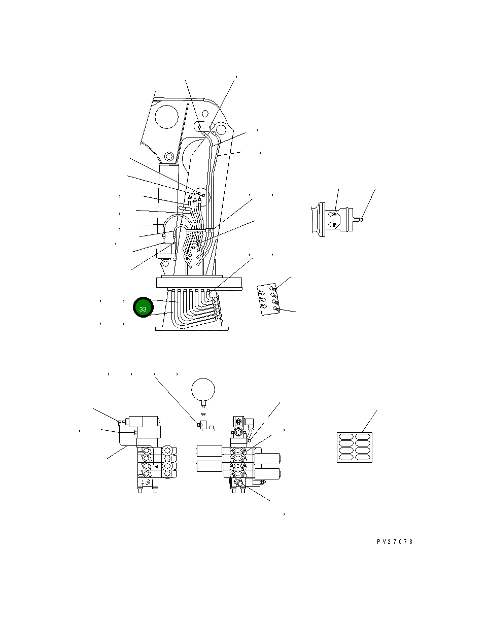 Шланг UN770113018 Komatsu
