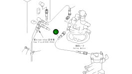 Шланг 21W-62-22111 Komatsu