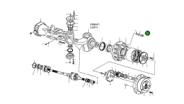 Гайка 006.14.2894 Komatsu