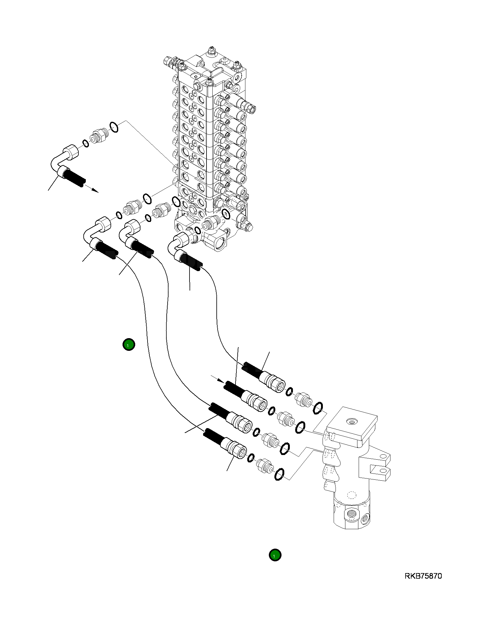 Шланг 22E-62-21460 Komatsu