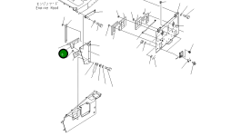 Тканевый элемент 195-862-6810 Komatsu