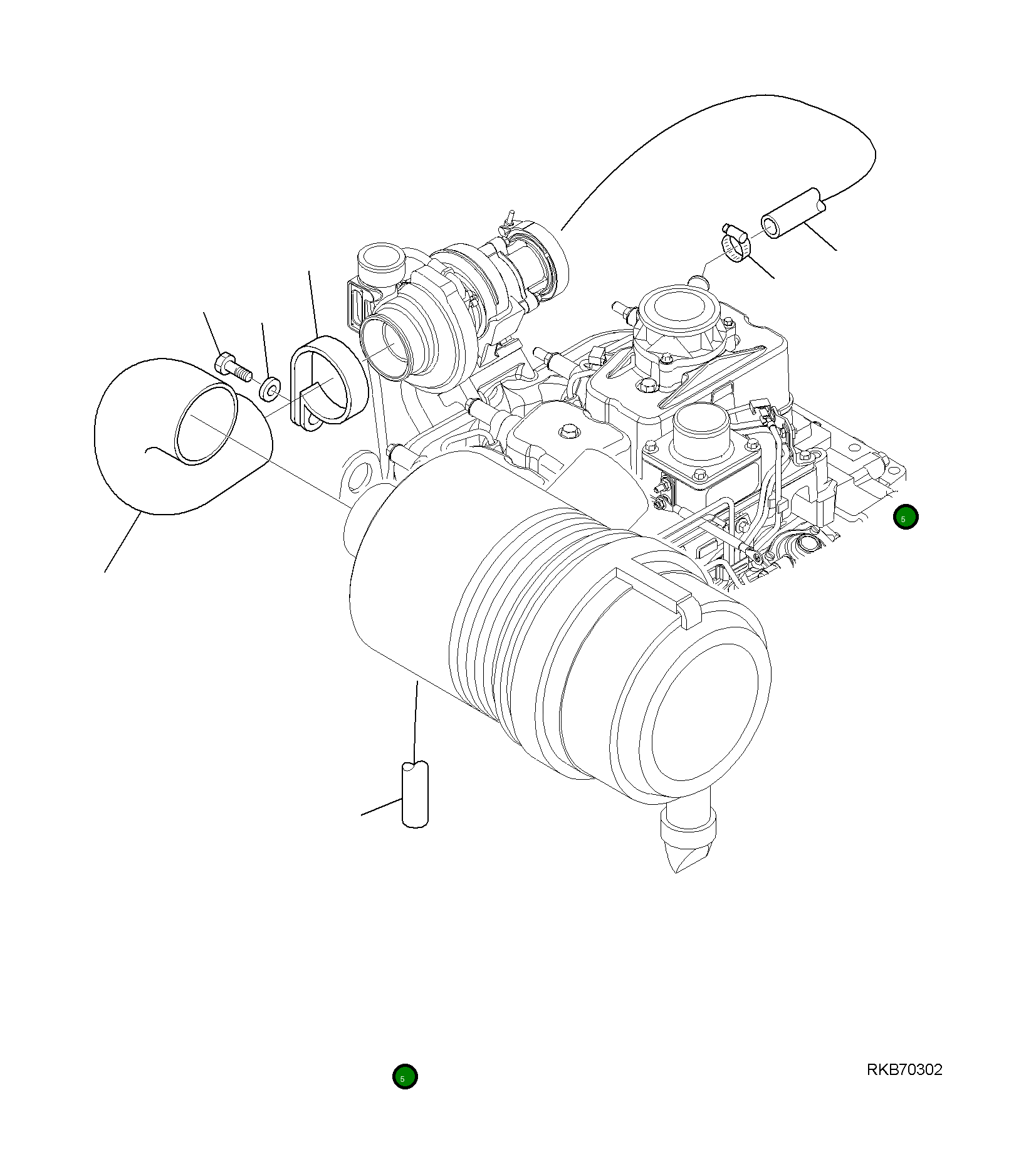 Шланг 42N-02-11712 Komatsu