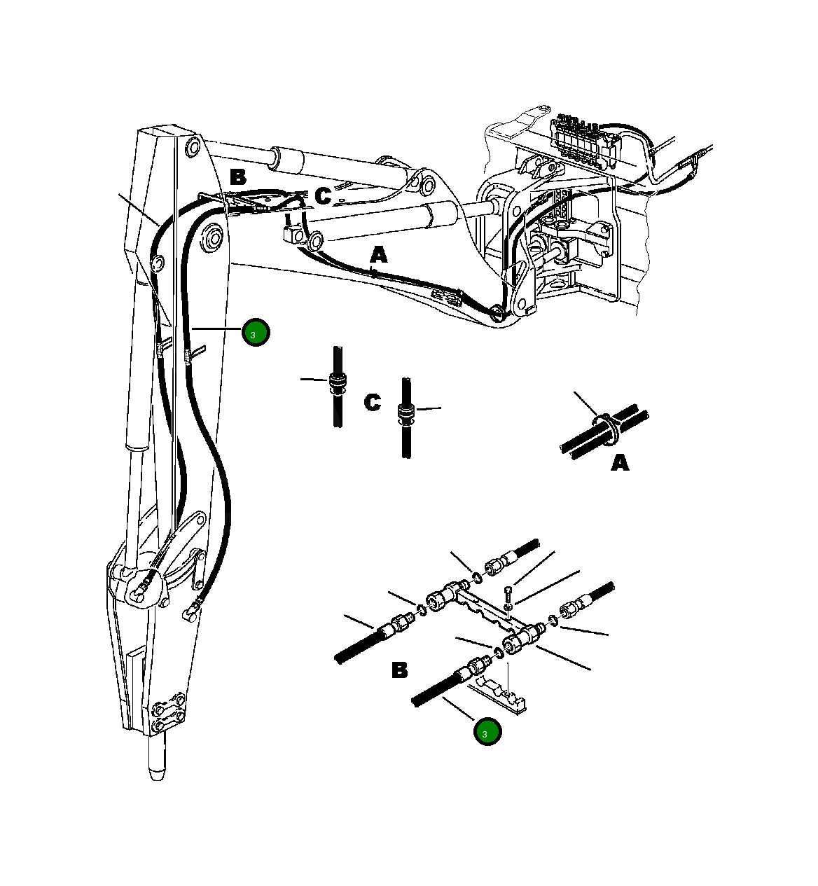 Шланг 392861008 Komatsu