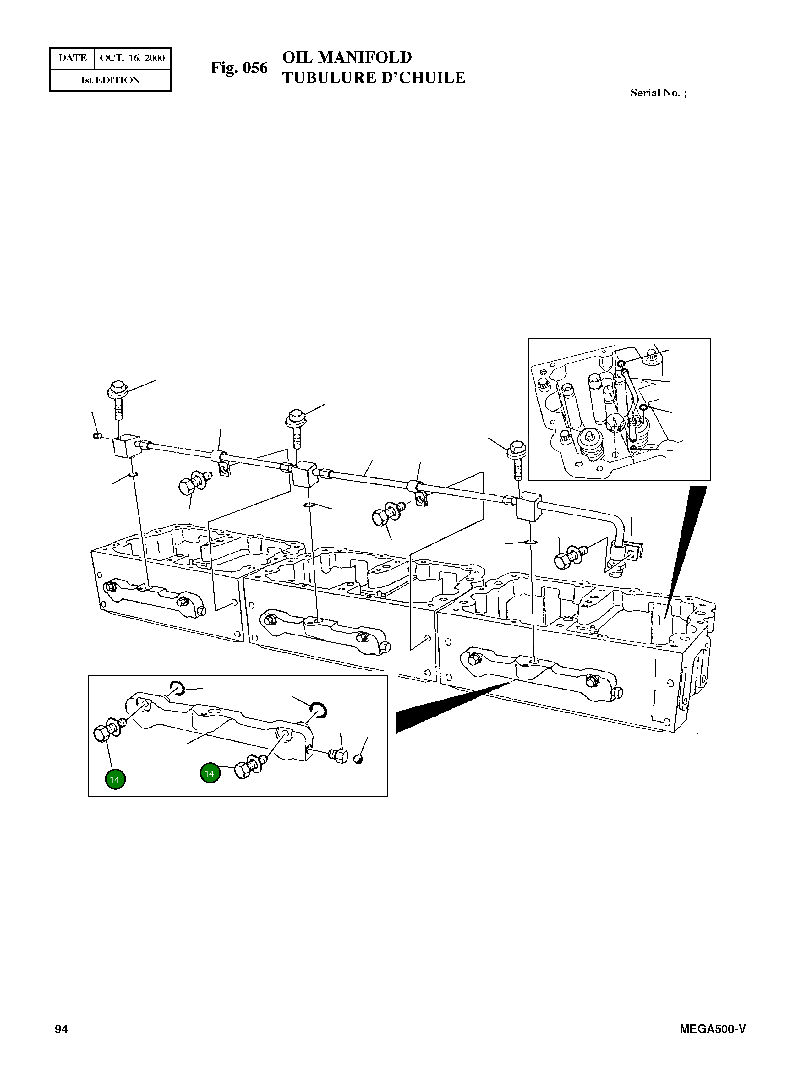 Винт 3074387 Komatsu