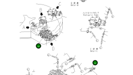 Шланг YM172423-78340 Komatsu
