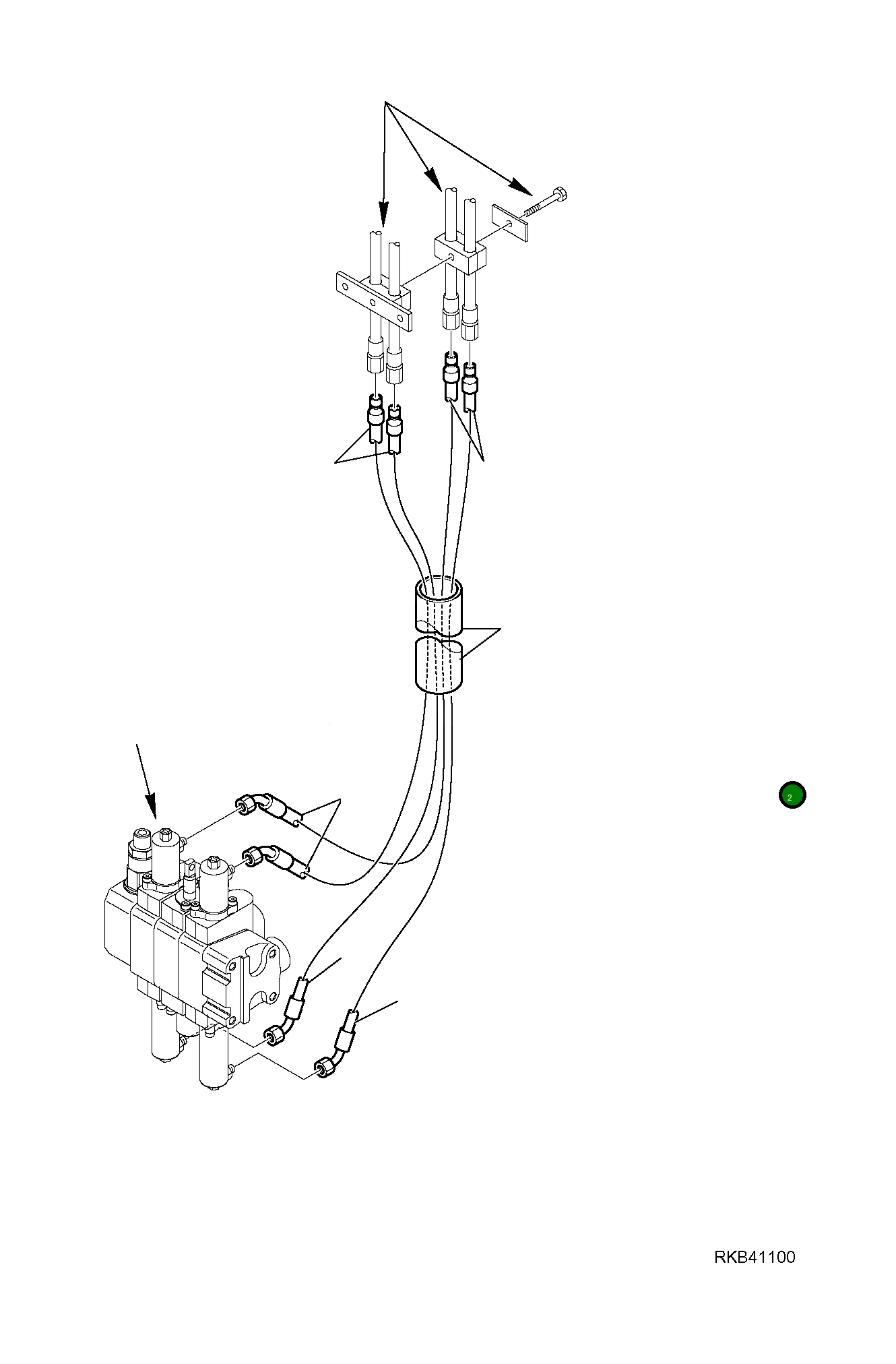 Шланг 37D-62-14330 Komatsu