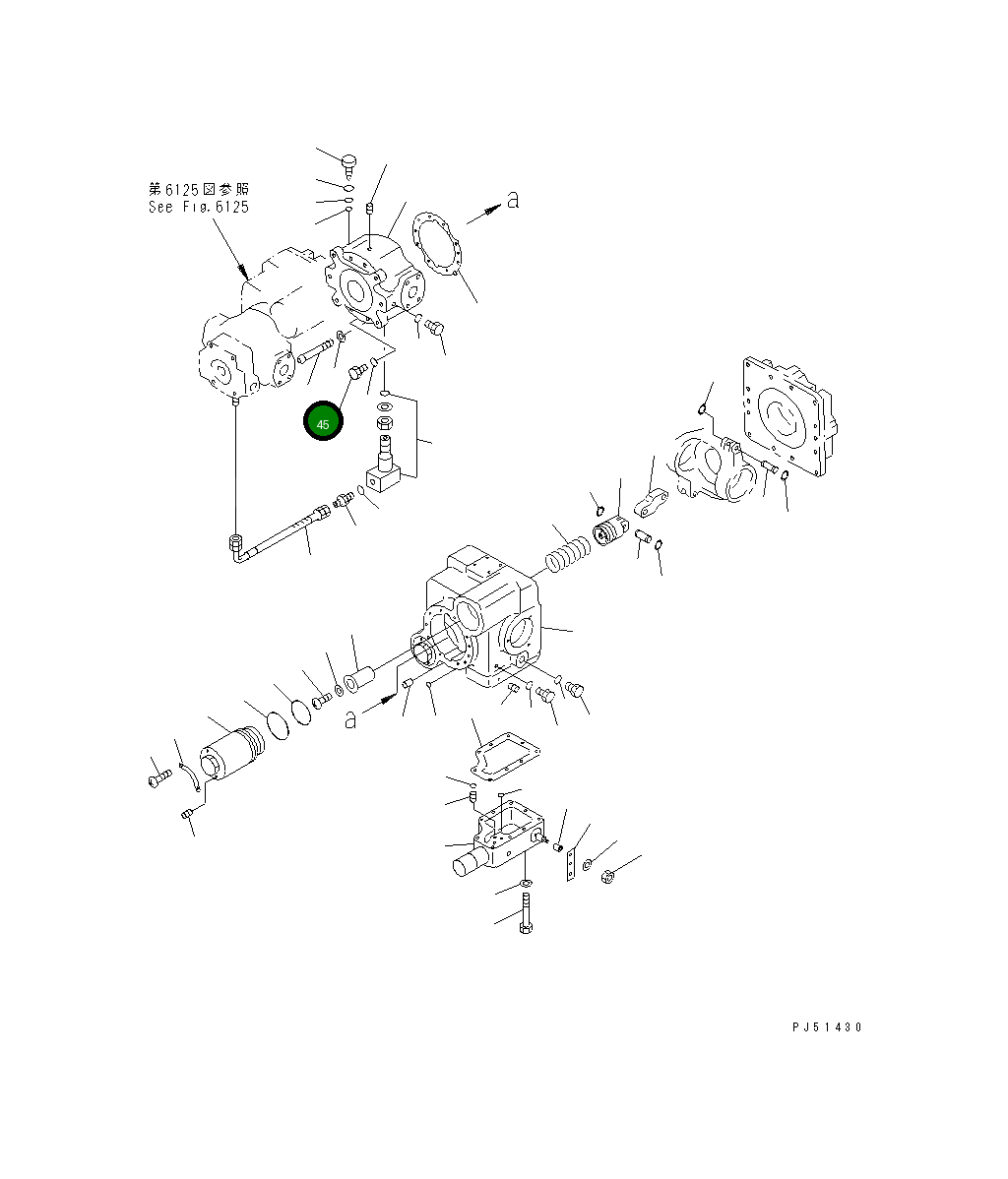 Винт 263-61-11550 Komatsu