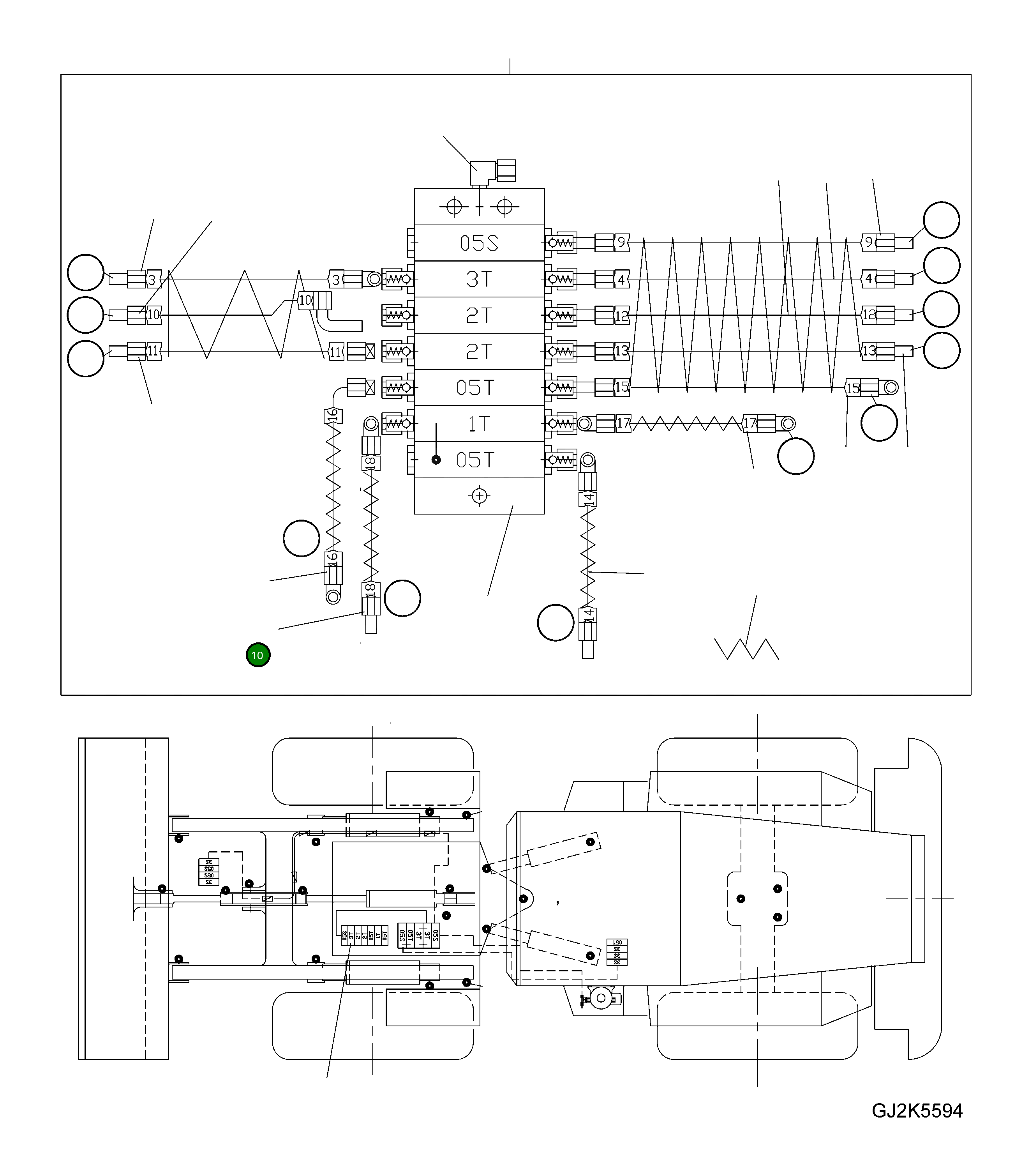 Шланг 424-09-H1760 Komatsu