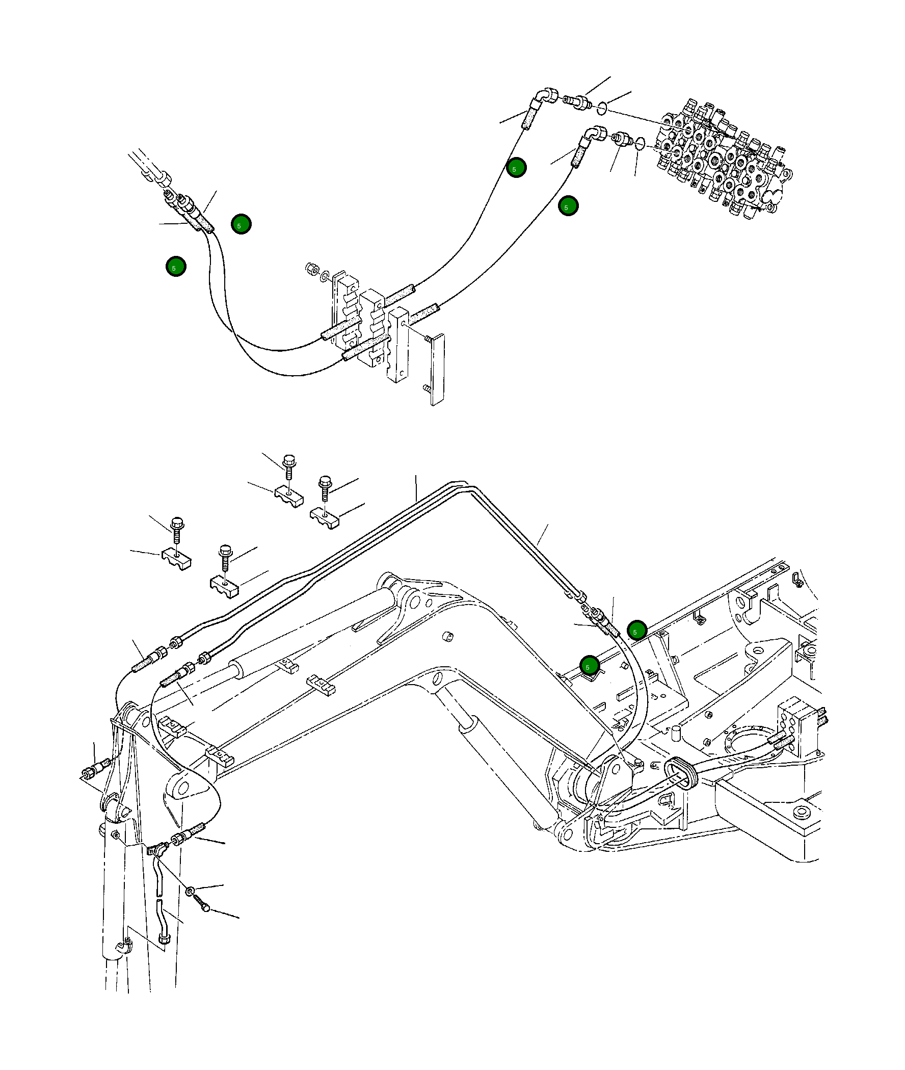Шланг 392186036 Komatsu