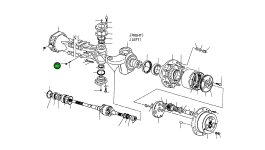Гайка 006.05.0684 Komatsu