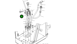 Шланг 419-43-38420 Komatsu