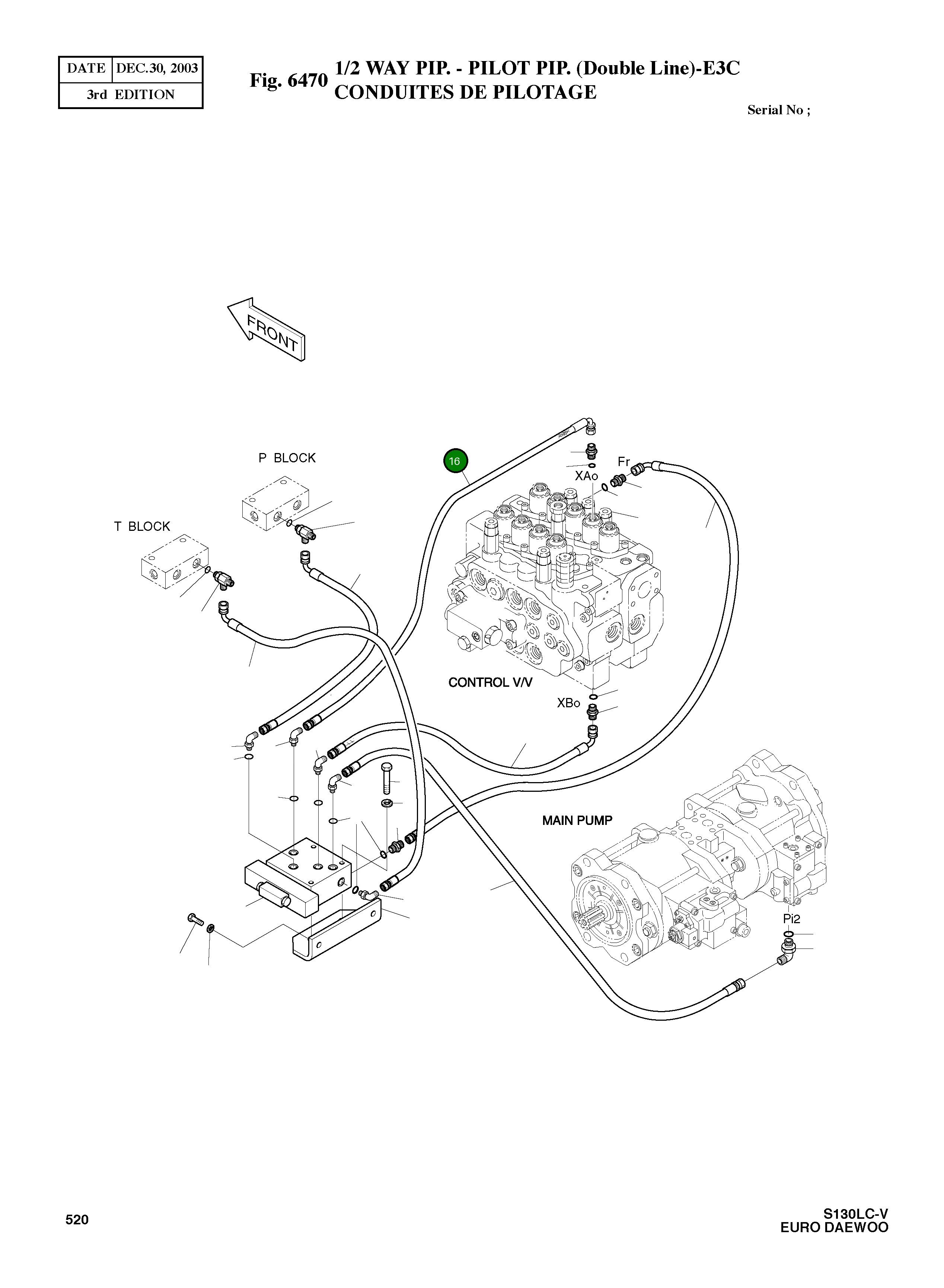 Шланг 1/4 184D0036D140 Komatsu