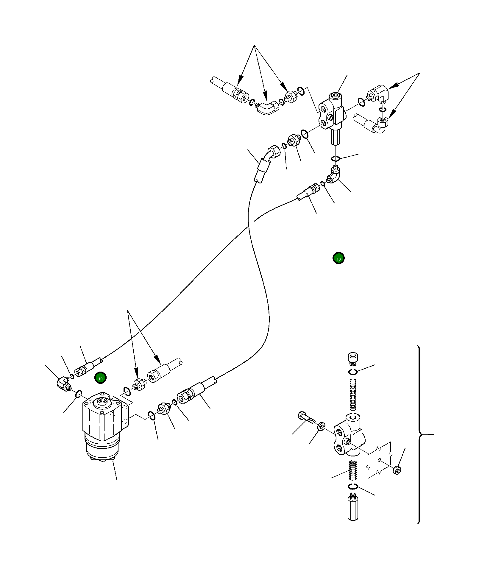 Шланг 226-09-11760 Komatsu