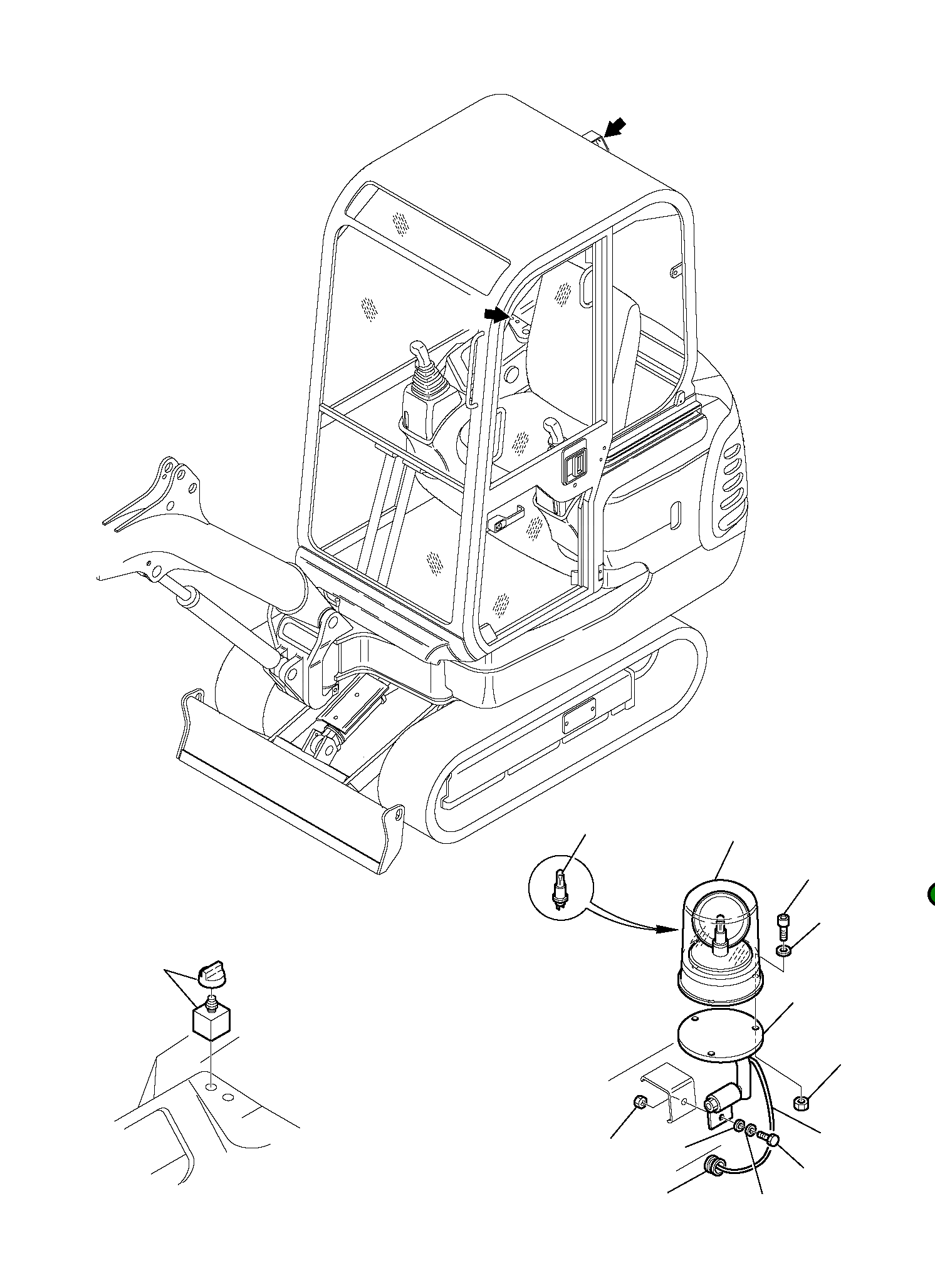 Винт 801105512 Komatsu