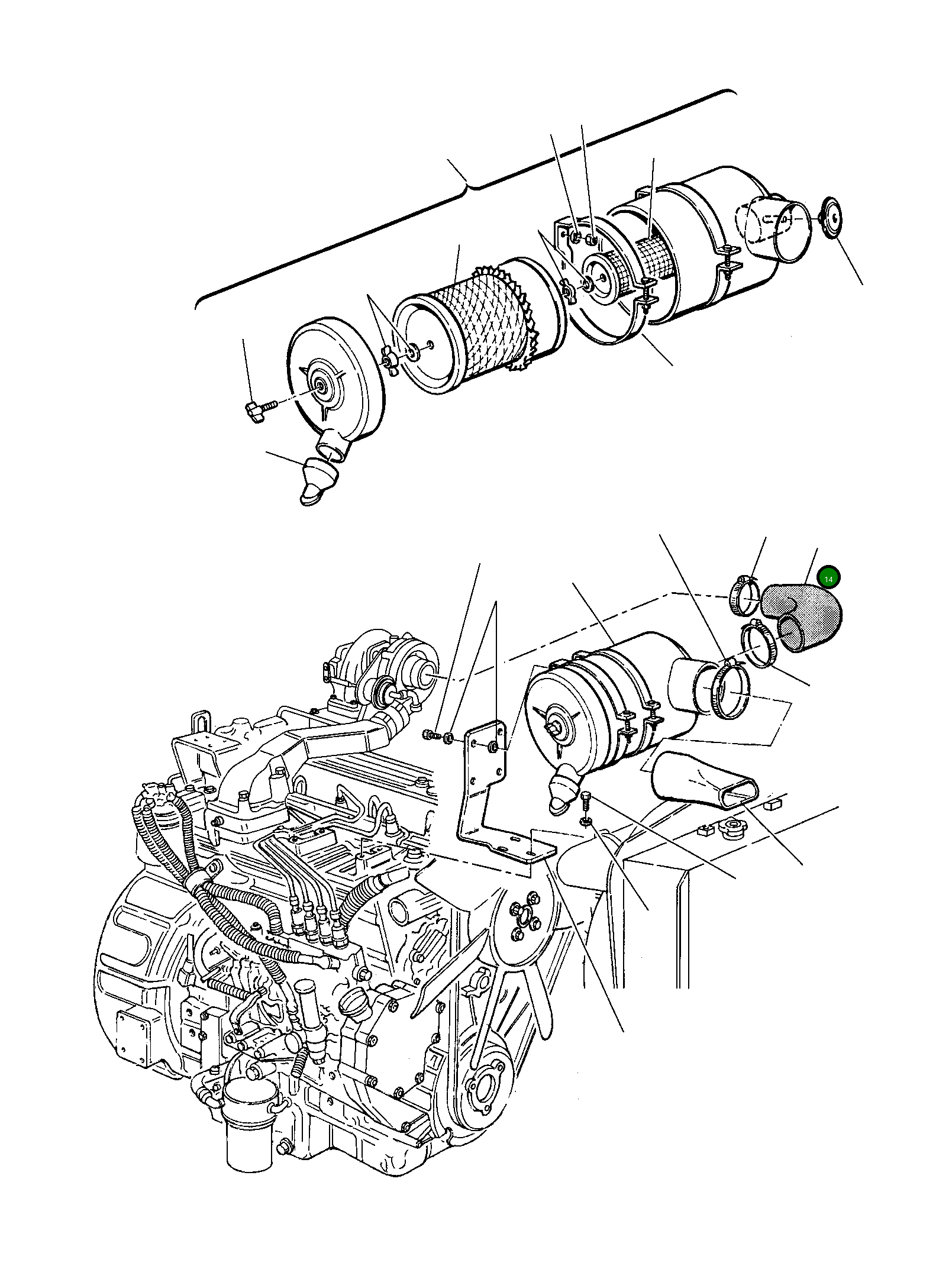 Шланг 312607617 Komatsu