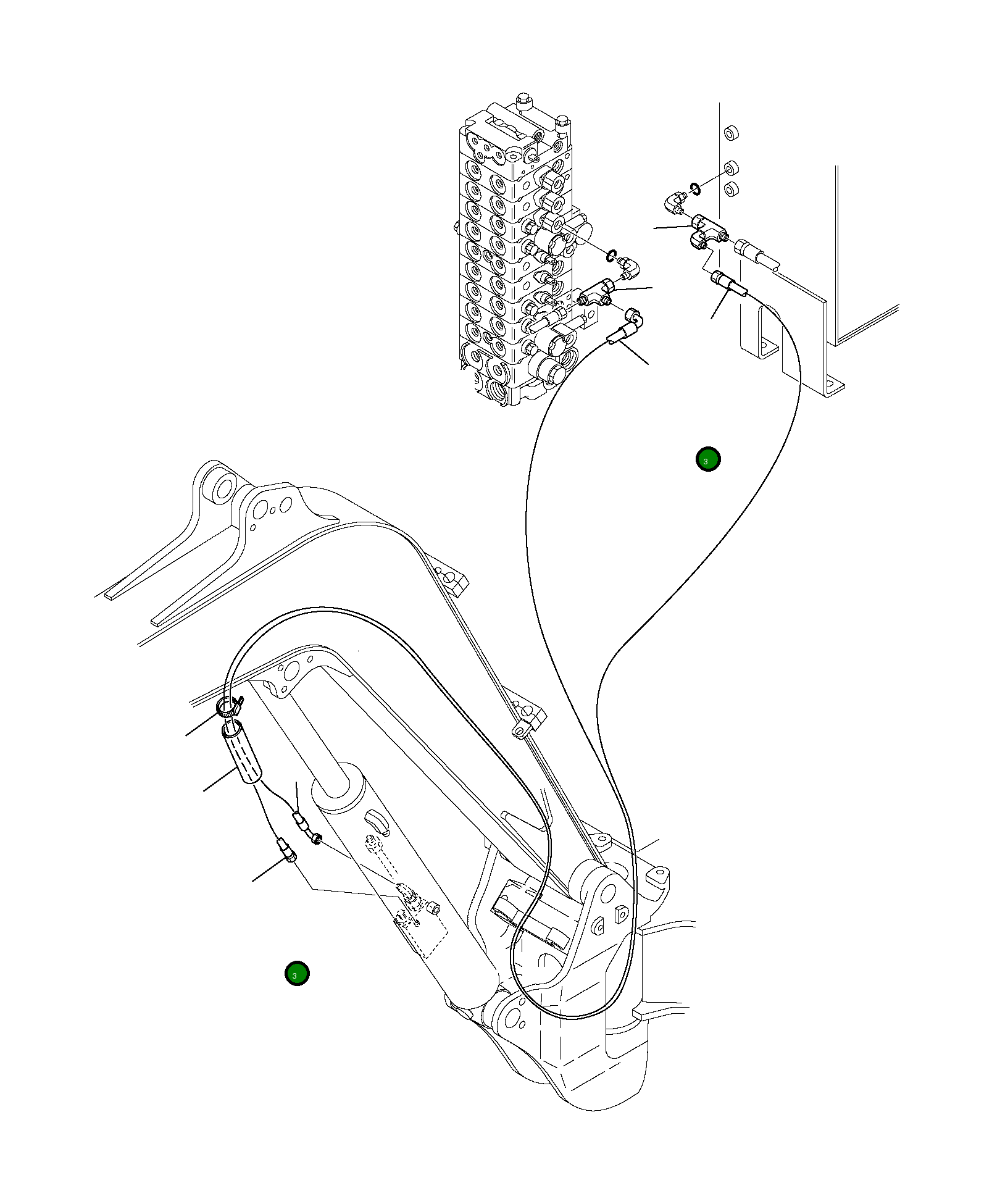 Шланг 392368140 Komatsu