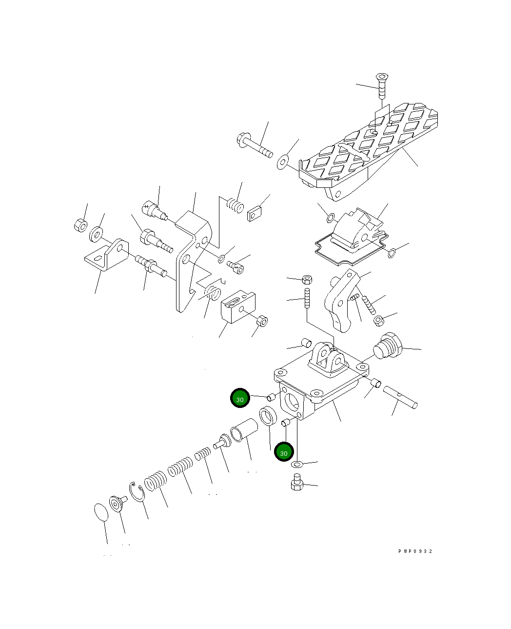 Втулка 20E-60-K4980 Komatsu