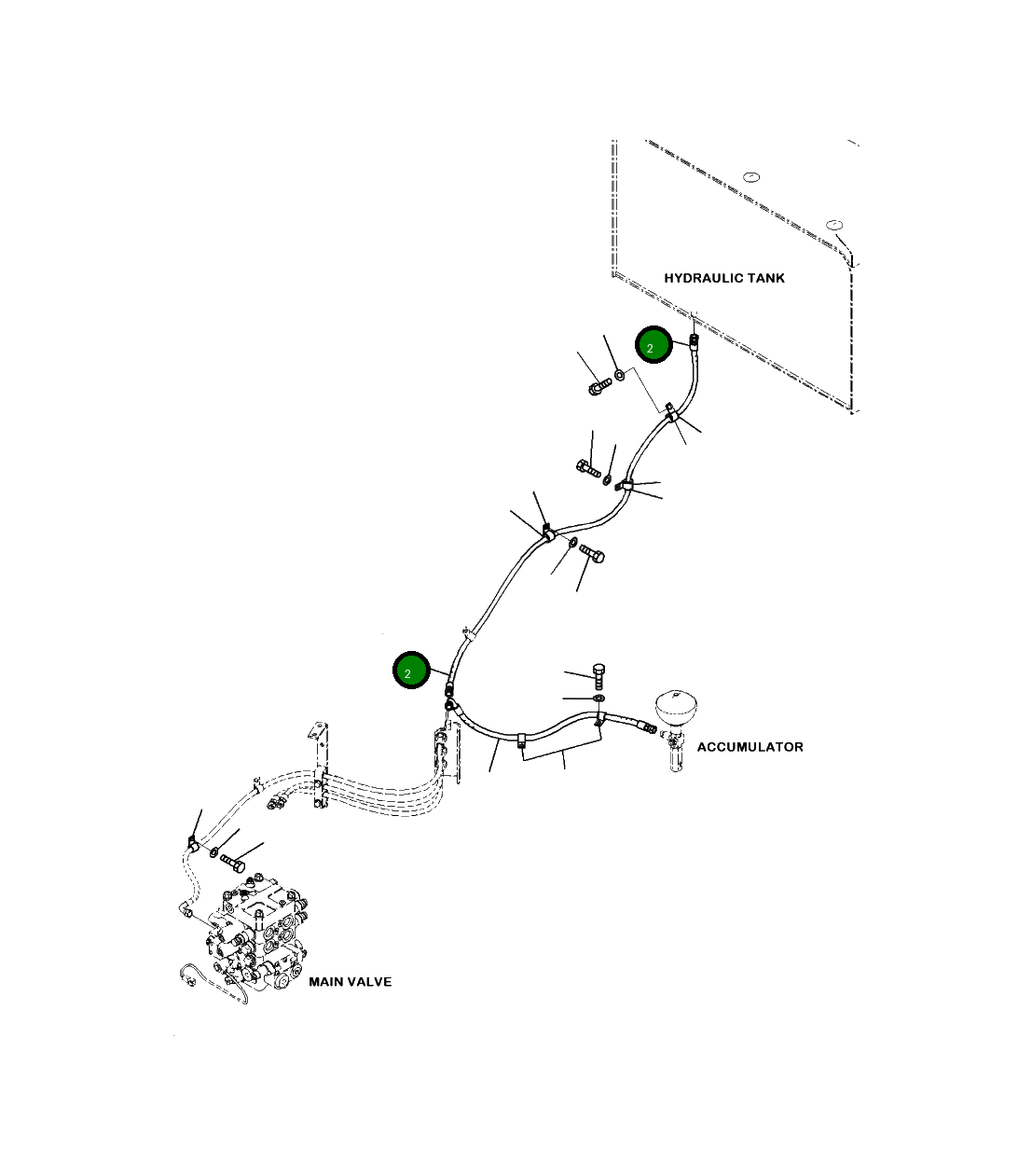 Шланг 423-62-52650 Komatsu