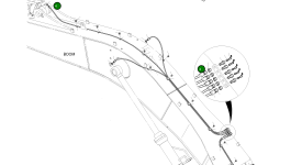 Шланг DS2053884 Komatsu
