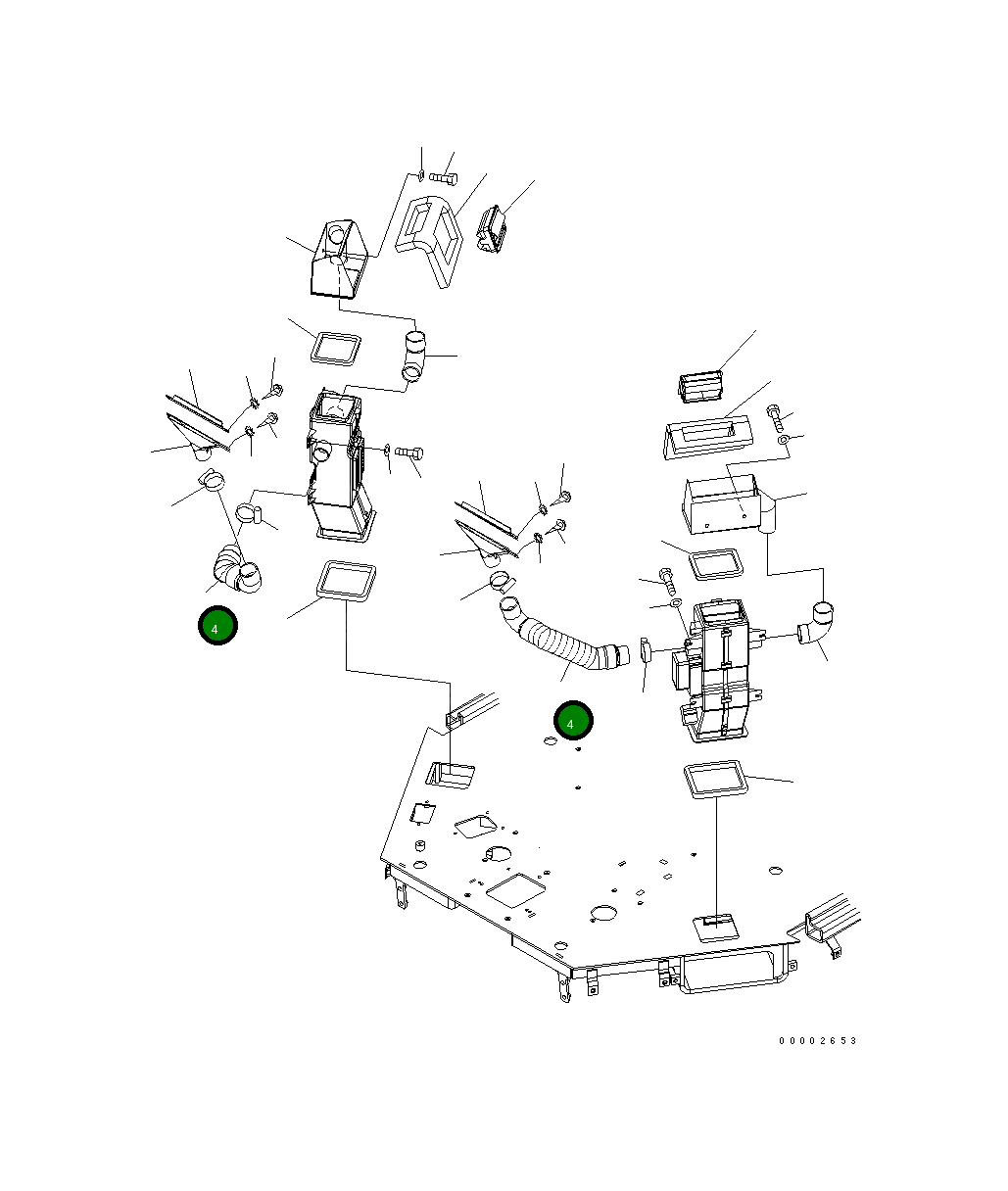 Шланг 418-07-33330 Komatsu