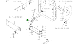 Шланг 423-09-H3980 Komatsu