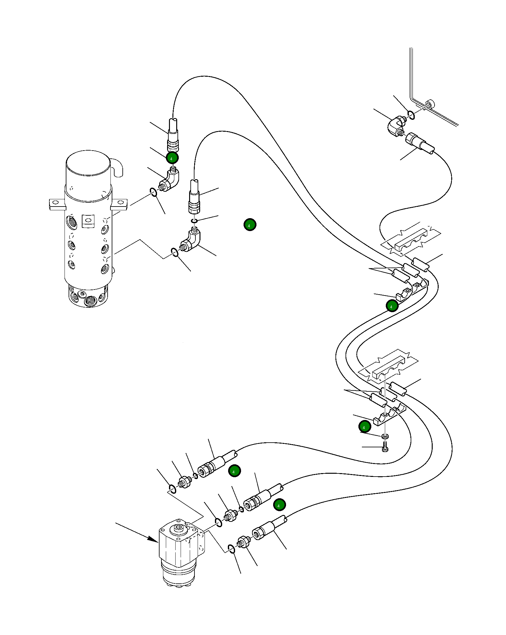 Шланг 226-09-11780 Komatsu