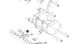 Втулка 203-70-K9995 Komatsu