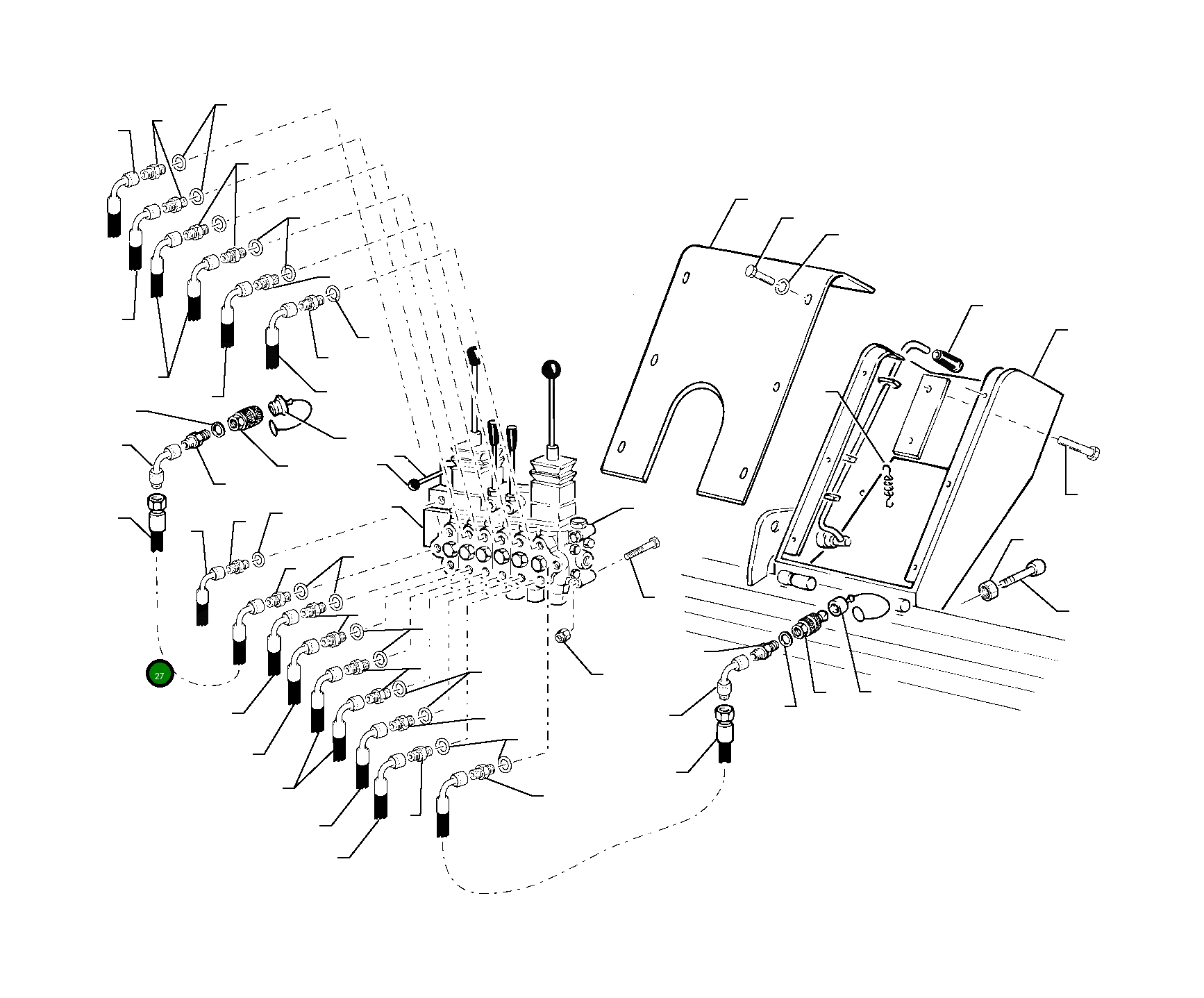 Шланг UE0000132 Komatsu