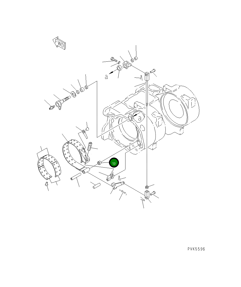 Втулка 101-Z61-2220 Komatsu