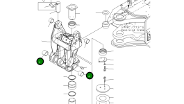 Втулка 21W-70-48140 Komatsu