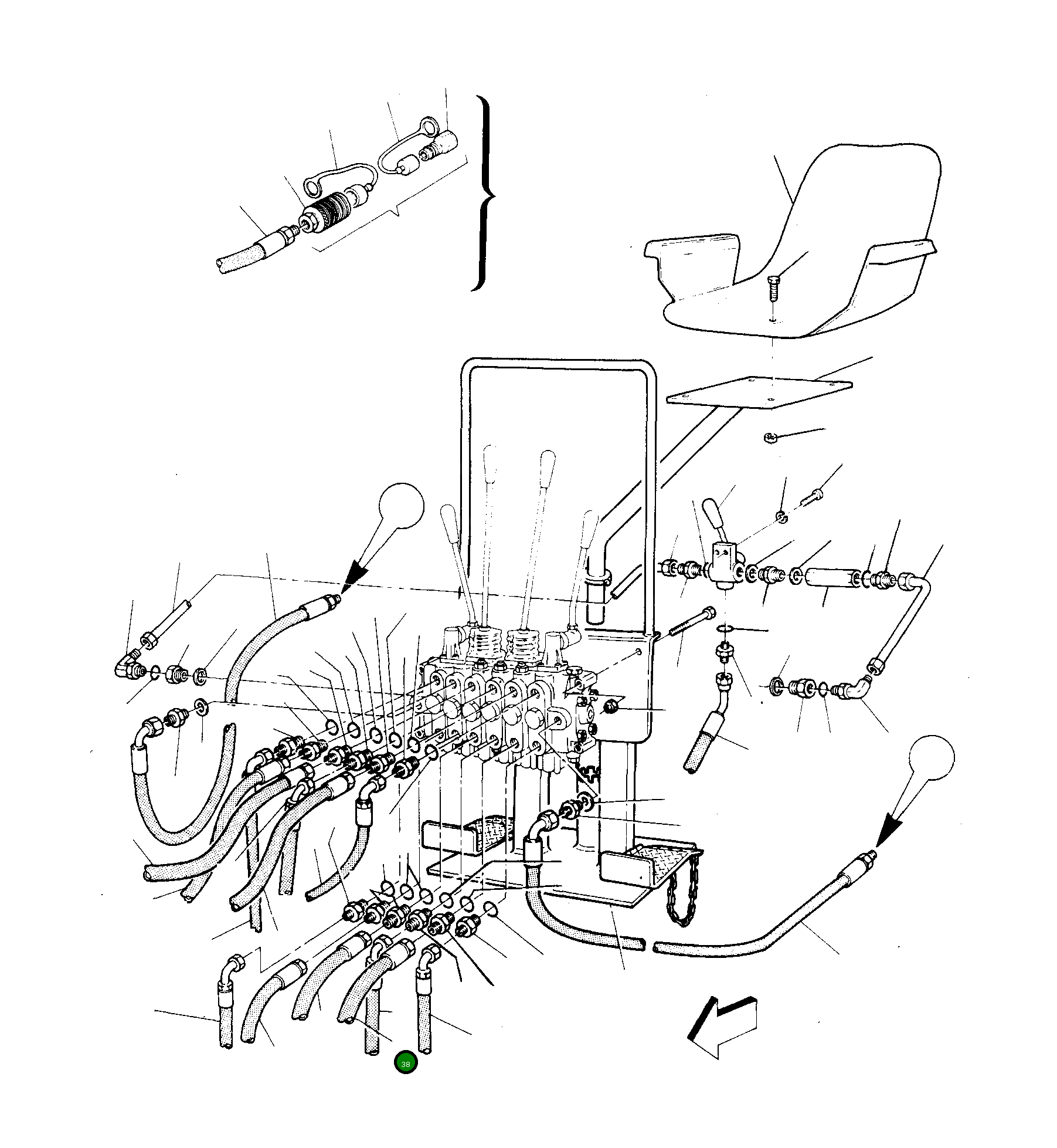 Шланг UE3050210 Komatsu