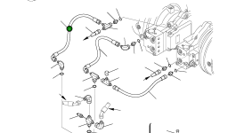 Шланг 392368110 Komatsu