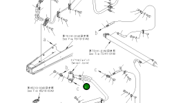 Шланг 23B-60-61921 Komatsu
