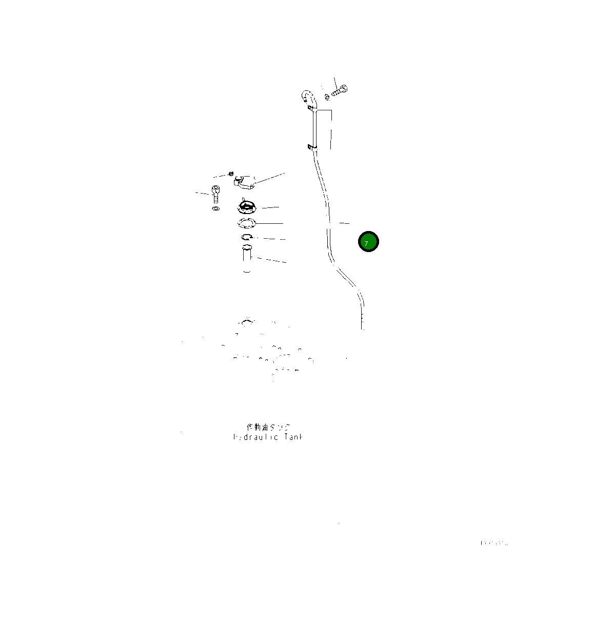 Шланг 423-60-61320 Komatsu