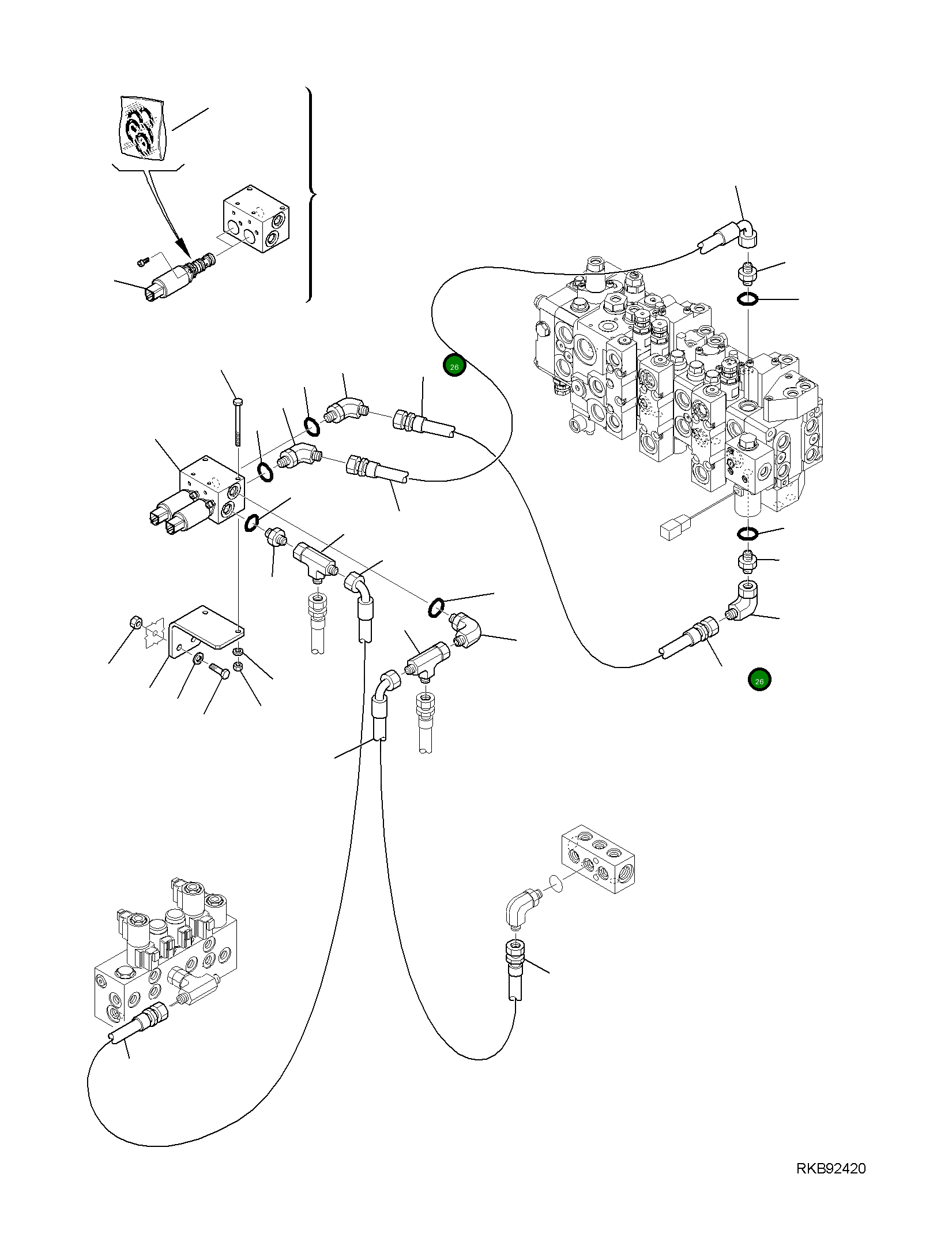 Шланг 42N-63-12290 Komatsu