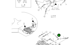 Шланг YM172423-78740 Komatsu
