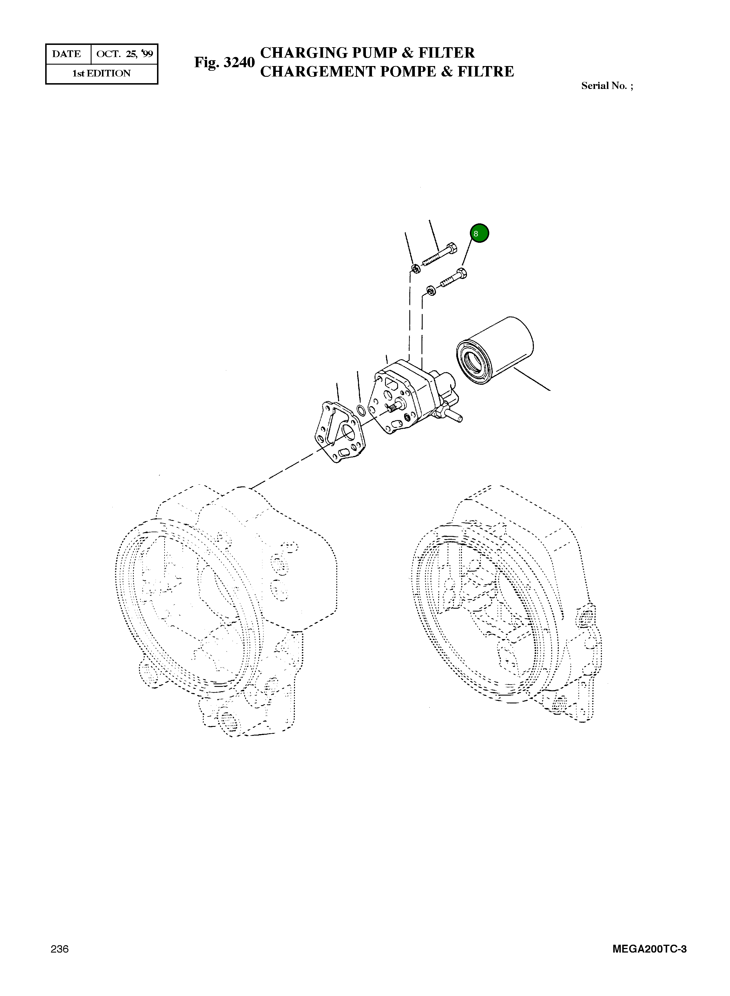 Винт 1C788 Komatsu