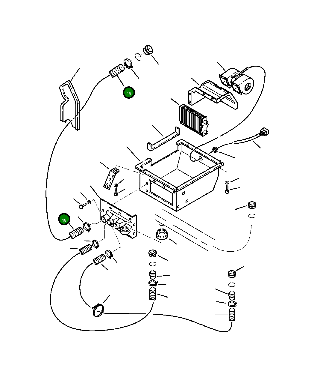 Шланг 888011055 Komatsu