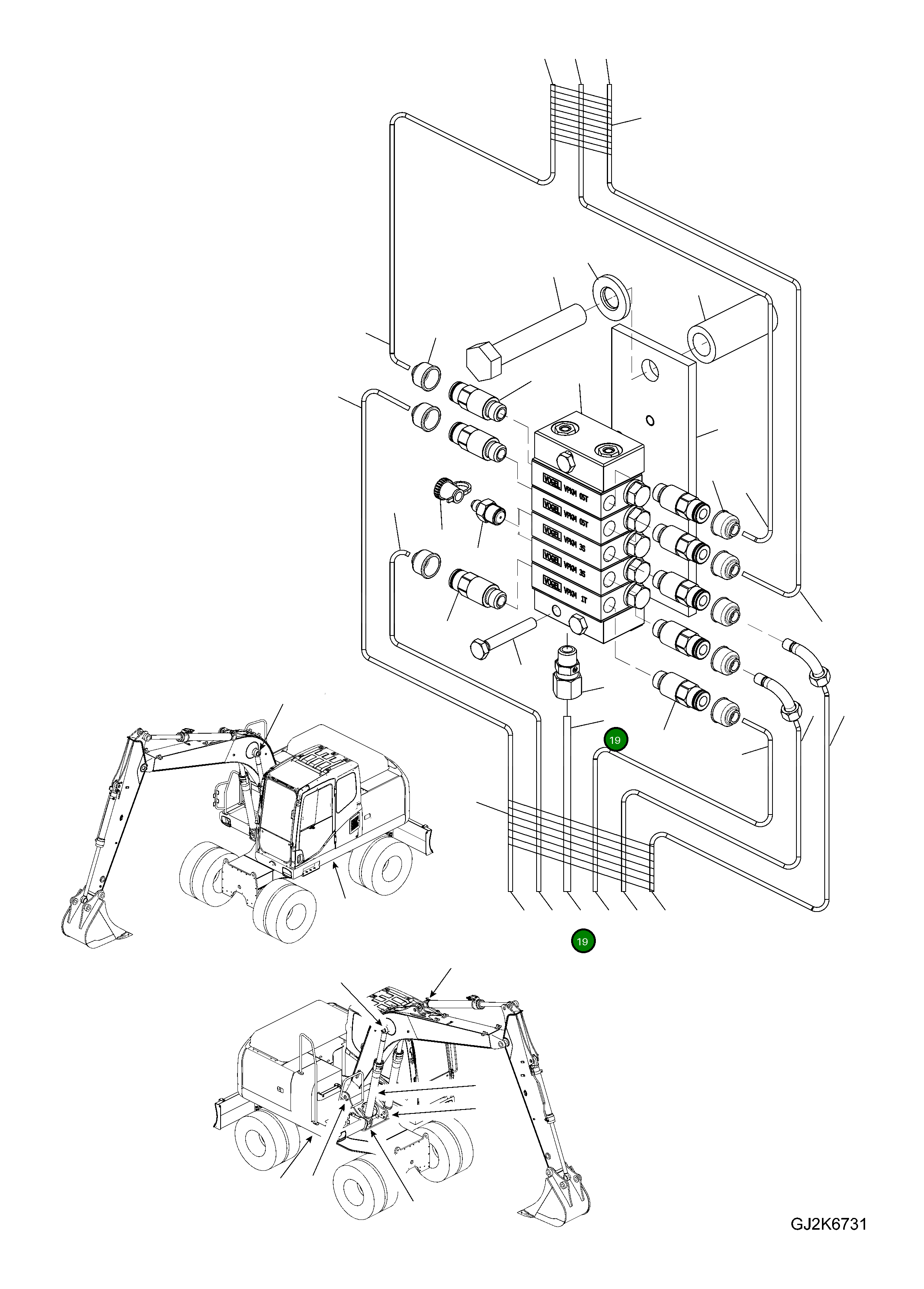 Шланг 42W-09-H4330 Komatsu