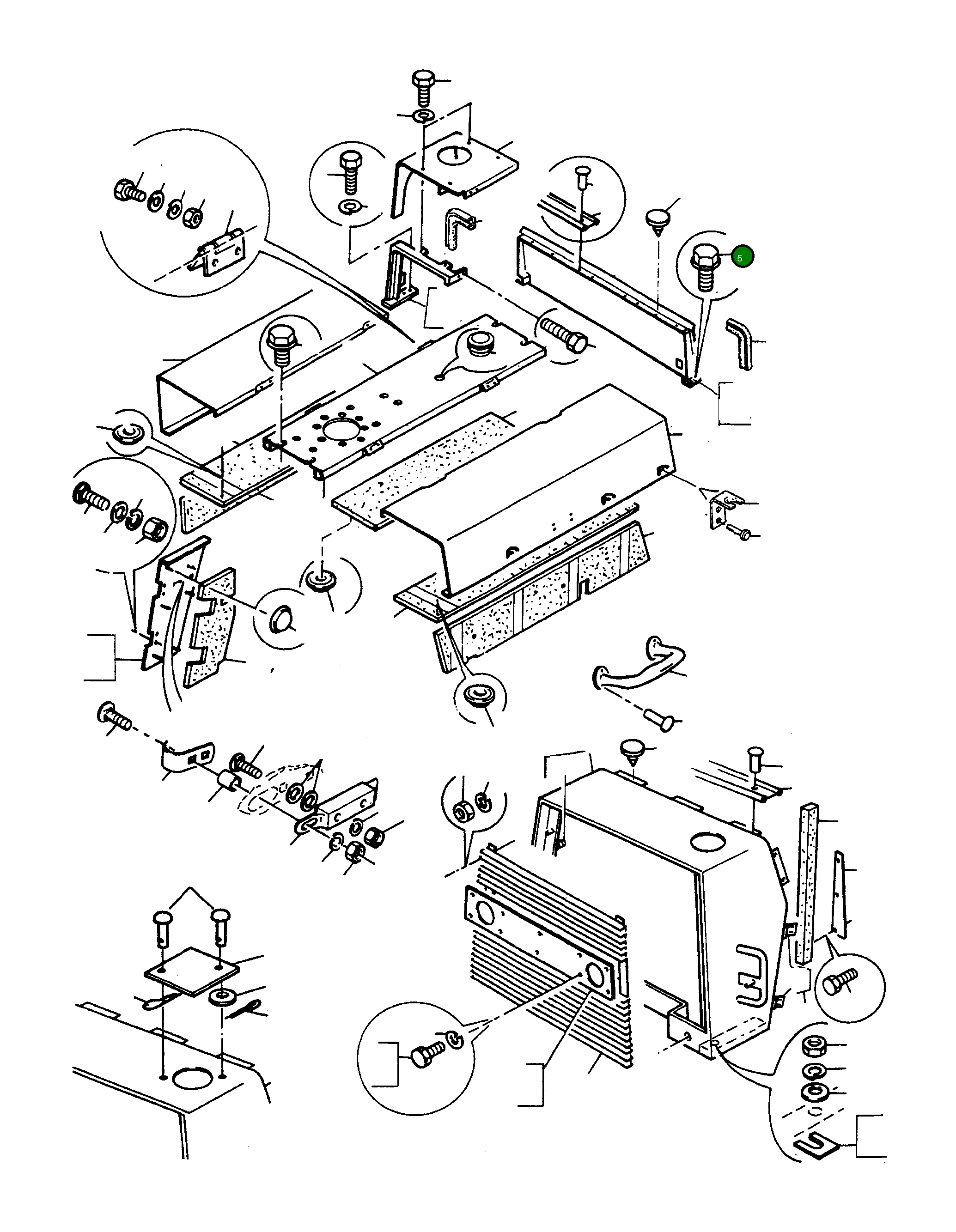 Винт 1444133X1 Komatsu