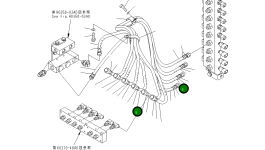 Шланг 21T-64-36690 Komatsu