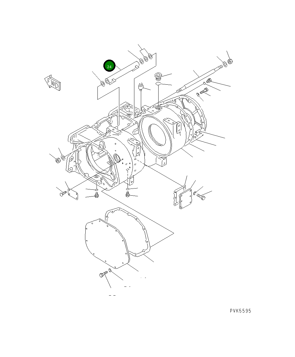 Втулка 101-Z61-1980 Komatsu