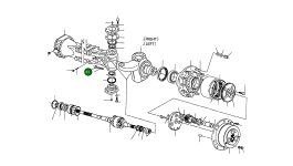 Гайка 006.05.1521 Komatsu