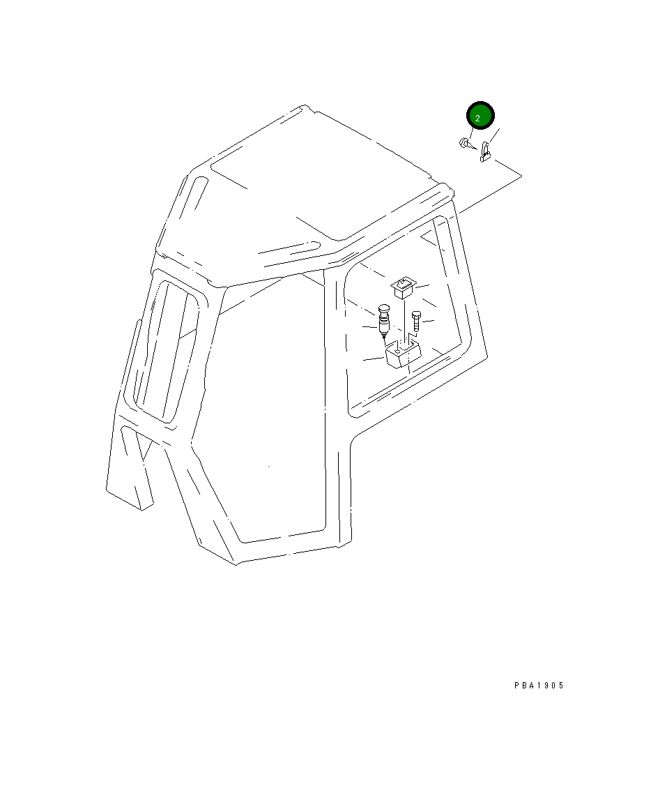 Винт 01370-30416 Komatsu