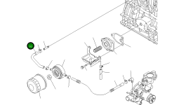 Шланг YM129508-49030 Komatsu